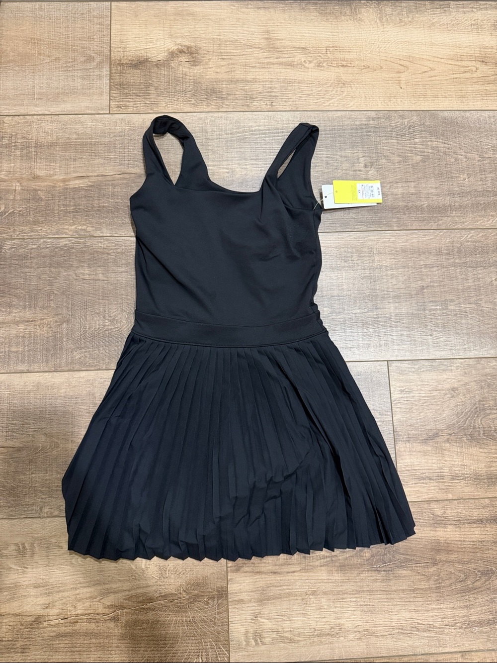 all in motion Black Pleated Romper